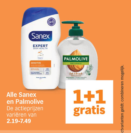 Palmolive   douchegel, handzeep folder aanbieding bij  Albert&nbsp;Heijn - details