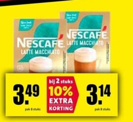 Nescafe   oploskoffie folder aanbieding bij  Nettorama - details