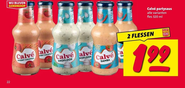 Calve   snacksaus folder aanbieding bij  Nettorama - details