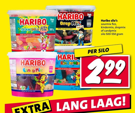 Haribo   drop, snoep folder aanbieding bij  Nettorama - details