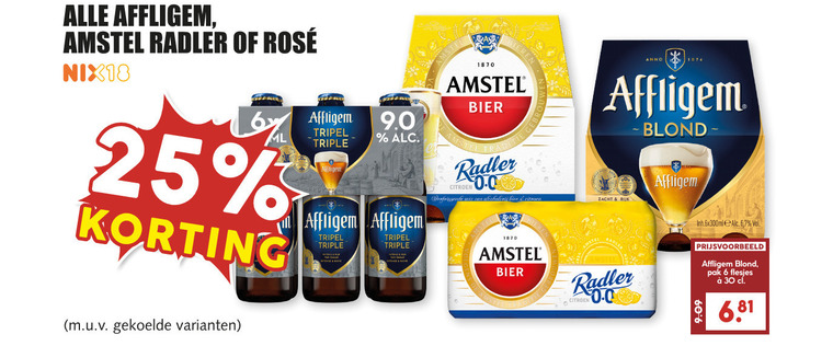 Affligem   speciaalbier, radler bier folder aanbieding bij  MCD&nbsp;Supermarkt&nbsp;Basis - details