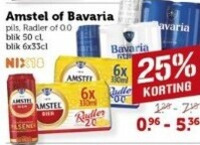 Amstel   blikje bier, alcoholvrij bier folder aanbieding bij  Coop - details