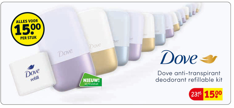Dove   deodorant folder aanbieding bij  Kruidvat - details