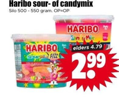 Haribo   snoep folder aanbieding bij  Dirk - details