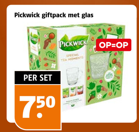 Pickwick   thee folder aanbieding bij  Poiesz - details