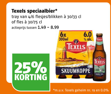Texels   speciaalbier folder aanbieding bij  Poiesz - details