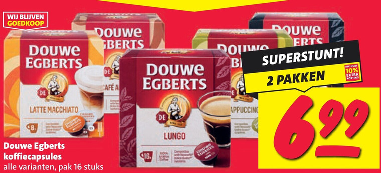 Douwe Egberts   dolce gusto capsules folder aanbieding bij  Nettorama - details