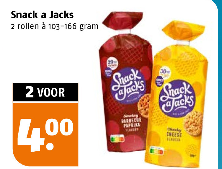 Snack a Jacks   rijstwafels folder aanbieding bij  Poiesz - details