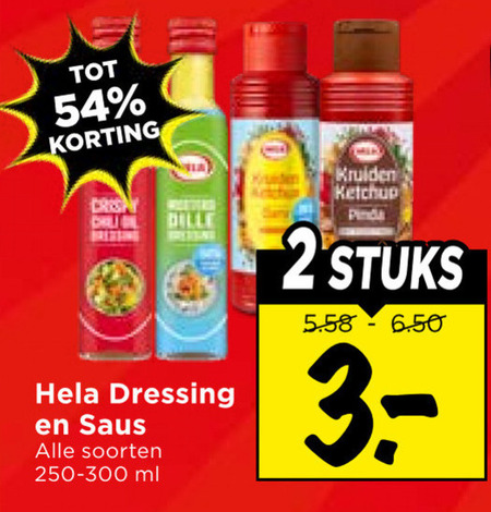 Hela   curryketchup folder aanbieding bij  Vomar - details