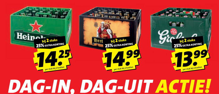 Hertog Jan   krat bier folder aanbieding bij  Boni - details