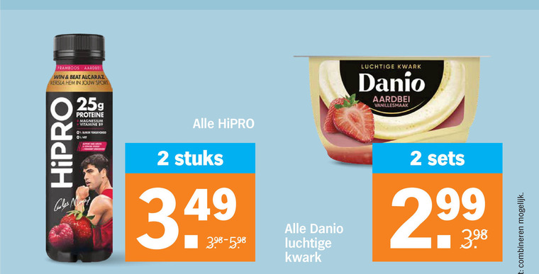 Danone Danio   kwark folder aanbieding bij  Albert&nbsp;Heijn - details