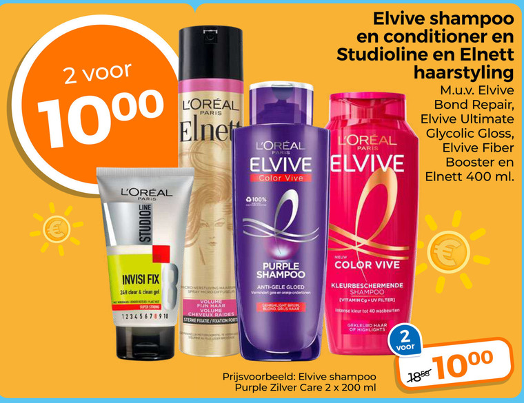 Studio Line   conditioner, shampoo folder aanbieding bij  Trekpleister - details
