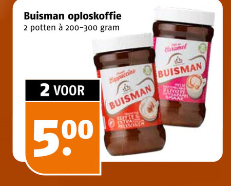 buisman oploskoffie 2 15 potten 50 rafael folder aanbieding bij Poiesz Buisman oploskoffie folder aanbieding bij Poiesz - details