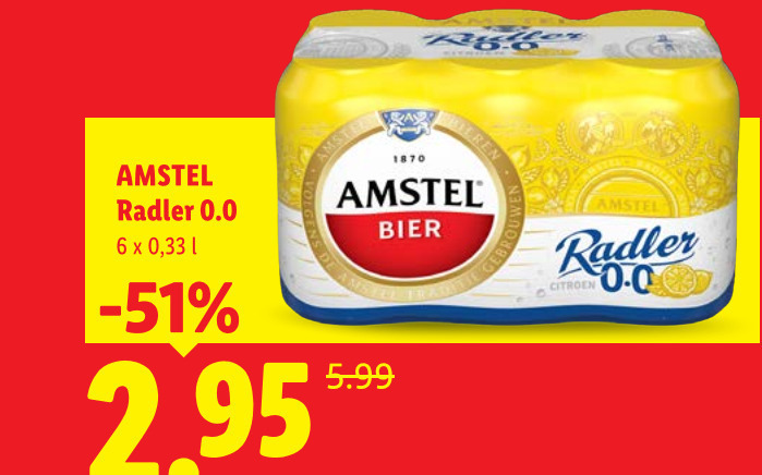 amstel radler bier 6 1870 0.0 5.99 citroen folder aanbieding bij Lidl Amstel radler bier folder aanbieding bij Lidl - details