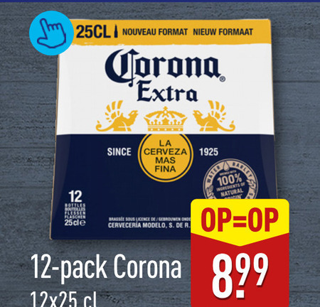 corona speciaalbieren 12 100 nouveau format formaat la since cerveza natural le pack folder aanbieding bij Aldi Corona speciaalbier folder aanbieding bij Aldi - details
