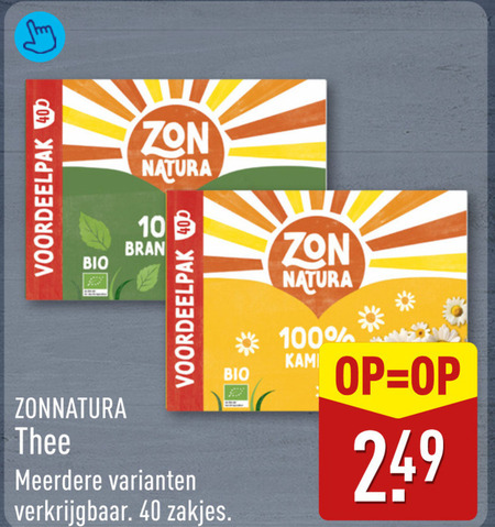 Zonnatura   thee folder aanbieding bij  Aldi - details