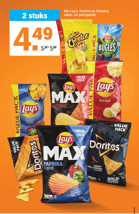 Doritos   chips folder aanbieding bij  Albert&nbsp;Heijn - details