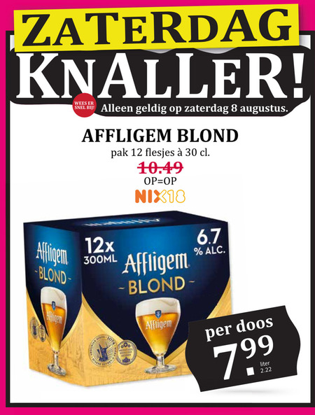 Affligem   speciaalbier folder aanbieding bij  Boons&nbsp;Markt - details