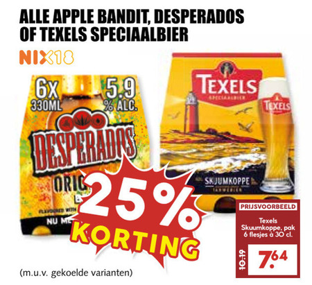 Apple bandit   speciaalbier, appelcider folder aanbieding bij  MCD&nbsp;Supermarkt&nbsp;Basis - details