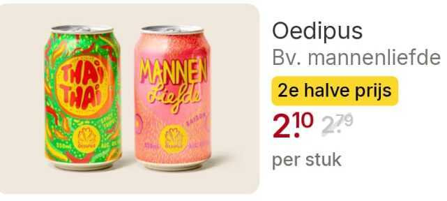 oedipus speciaalbieren 210 279 mannen 2e halve stuk folder aanbieding bij Picnic Oedipus speciaalbier folder aanbieding bij Picnic - details
