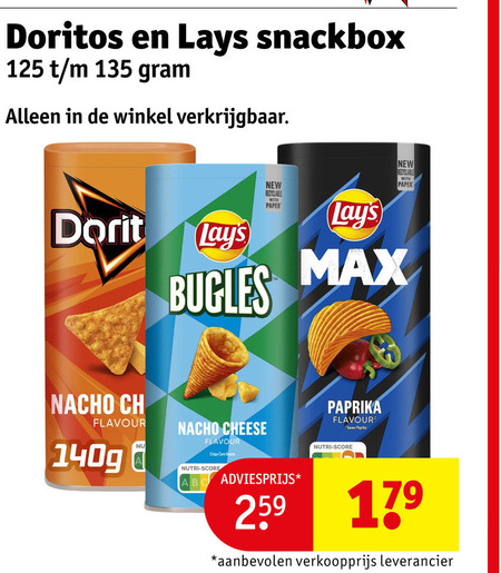 Doritos   chips folder aanbieding bij  Kruidvat - details