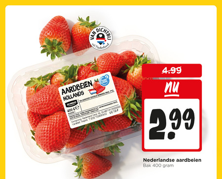 aardbeien 7 12 400 hollands jumbo ge klasse planet proof gekoeld verpakt supermarkten b.v. antwoordnummer nederland oorsprong nl inspire nederlandse bak folder aanbieding bij Jumbo