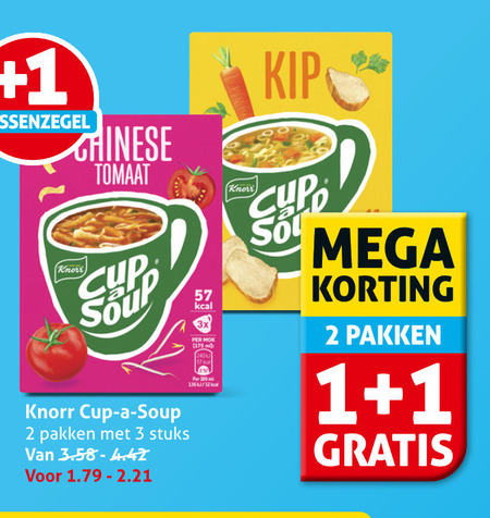 Cup a Soup   soep folder aanbieding bij  Hoogvliet - details