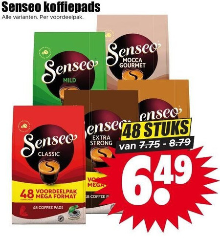 douwe egberts senseo koffiepads 48 mild mocca gourmet classic mega format coffee pads strong stuks folder aanbieding bij Dirk Douwe Egberts Senseo koffiepad folder aanbieding bij Dirk - details