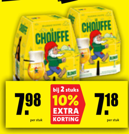 la chouffe speciaalbieren 2 10 stuks stuk folder aanbieding bij Boni La Chouffe speciaalbier folder aanbieding bij Boni - details