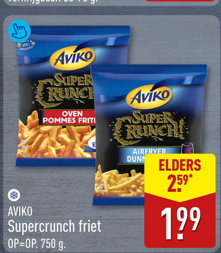 Aviko   patat folder aanbieding bij  Aldi - details