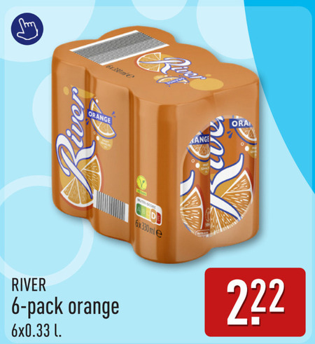 River   frisdrank folder aanbieding bij  Aldi - details