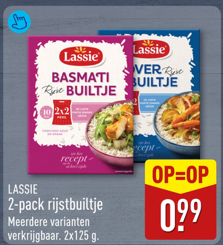 Lassie   rijst folder aanbieding bij  Aldi - details