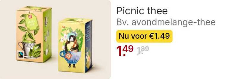 picnic thee folder aanbieding bij Picnic Picnic thee folder aanbieding bij Picnic - details