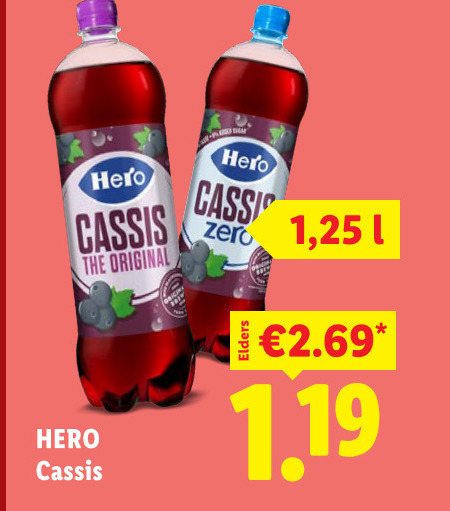 Hero   frisdrank folder aanbieding bij  Lidl - details