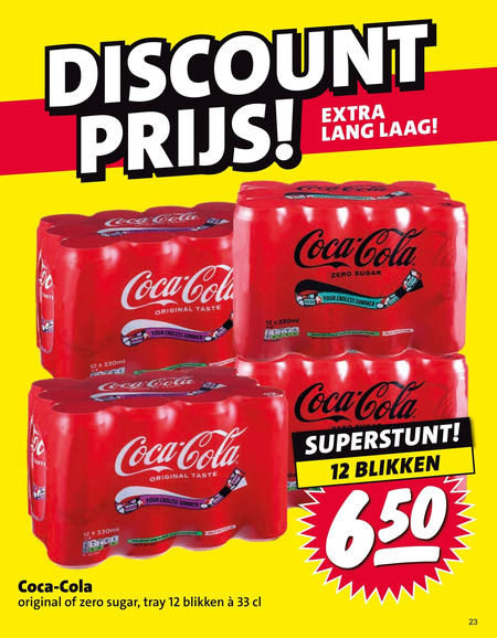 Coca-Cola   cola folder aanbieding bij  Nettorama - details