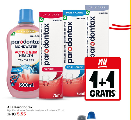 paradontax mondwater tandpasta 1 2 expert care parodontax active gum health tandvlees fresh mint 500ml daily des original 75ml fluoride tubes ml folder aanbieding bij Jumbo Paradontax mondwater, tandpasta folder aanbieding bij Jumbo - details