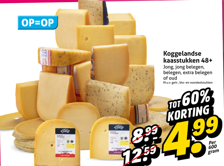 Koggelandse   kaas folder aanbieding bij  Hoogvliet - details