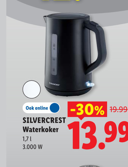 silvercrest waterkoker online 1 folder aanbieding bij Lidl SilverCrest waterkoker folder aanbieding bij Lidl - details