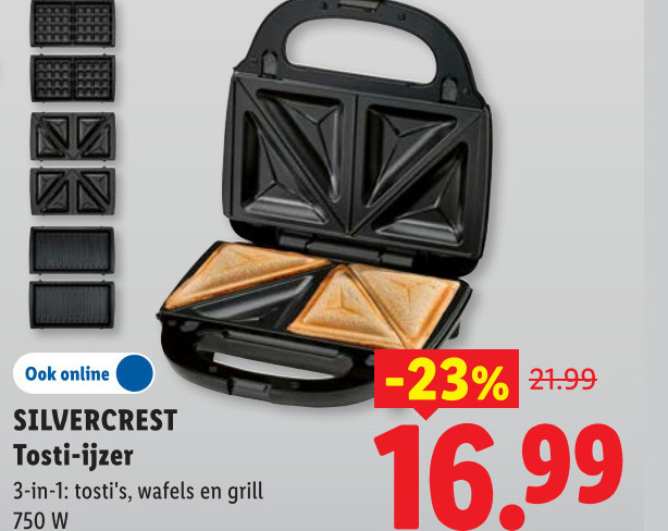 tosti ijzer wafelijzer 1 3 750 online silvercrest wafels grill folder aanbieding bij Lidl