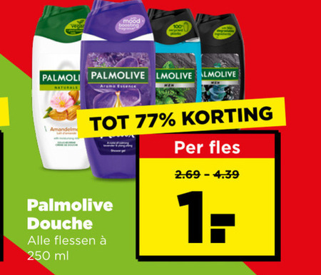 Palmolive   douchegel folder aanbieding bij  Plus - details