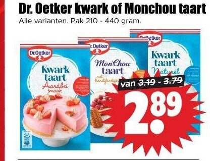 Dr Oetker   bakmix folder aanbieding bij  Dirk - details
