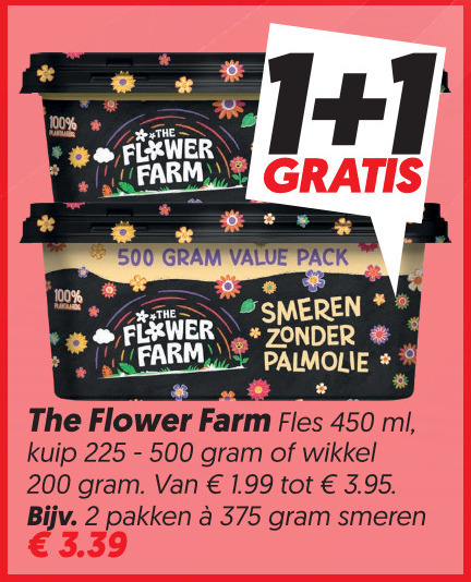 Flower Farm   olie en vetten, margarine folder aanbieding bij  Dekamarkt - details