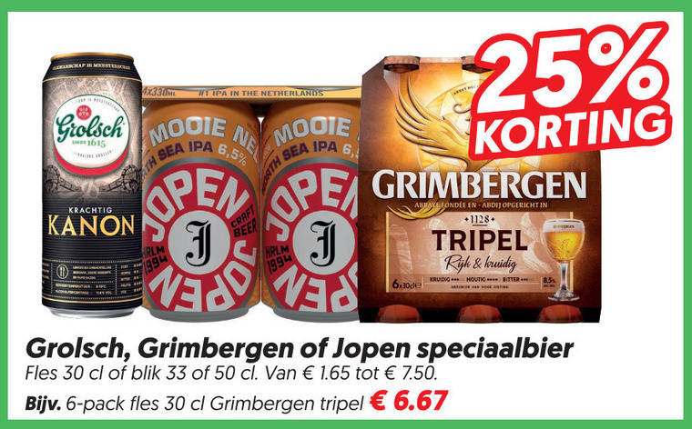 Grimbergen   speciaalbier folder aanbieding bij  Dekamarkt - details
