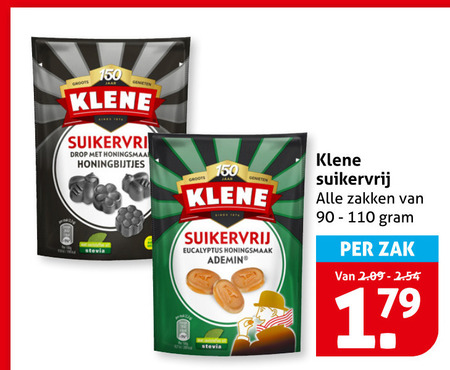Klene   drop folder aanbieding bij  Hoogvliet - details