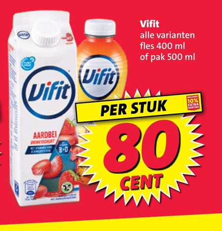 Vifit   drinkyoghurt folder aanbieding bij  Nettorama - details