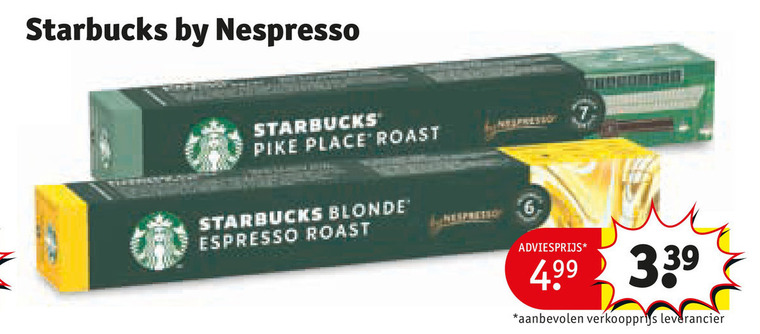 Starbucks   koffiecups folder aanbieding bij  Kruidvat - details