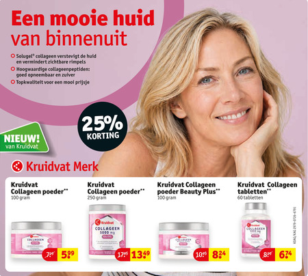 Kruidvat Huismerk   voedingssupplement folder aanbieding bij  Kruidvat - details