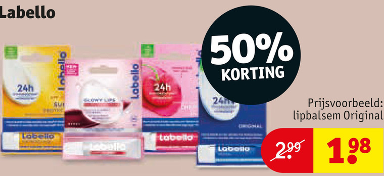 Labello   lippenbalsem folder aanbieding bij  Kruidvat - details
