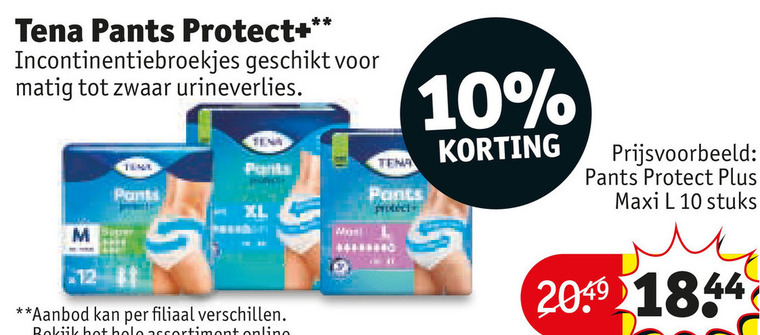 Tena Lady   incontinentieverband folder aanbieding bij  Kruidvat - details