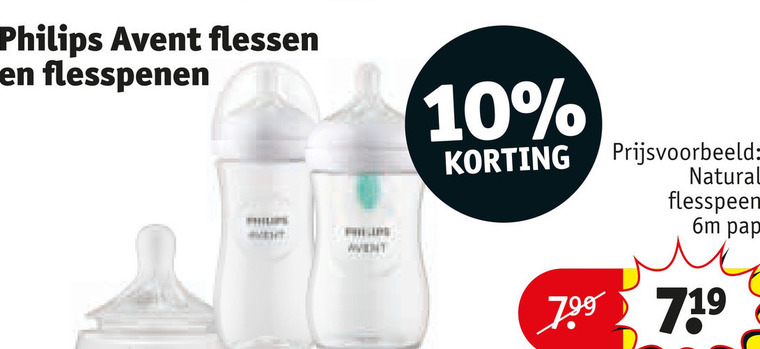 Avent   flesspeen, babyflesje folder aanbieding bij  Kruidvat - details